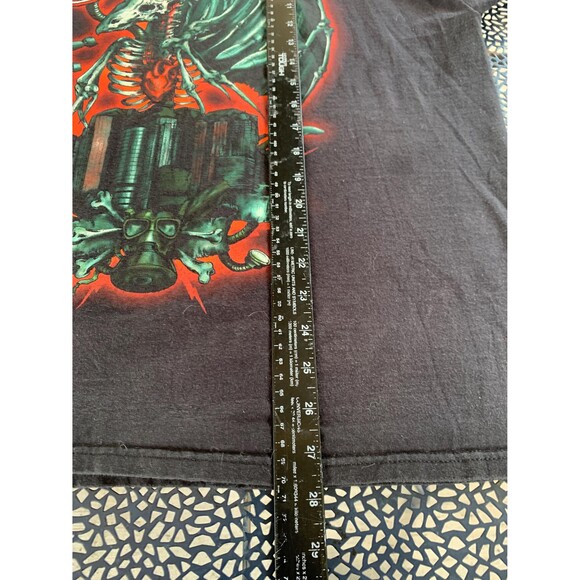 Vintage Y2K Lamb of God "Winged Death" promo Tshirt double sided Size XL - Picture 6 of 6